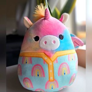 NWT Squishmallows Official Kellytoys Plush 8 Inch Jaime the Pegasus in Pajamas
